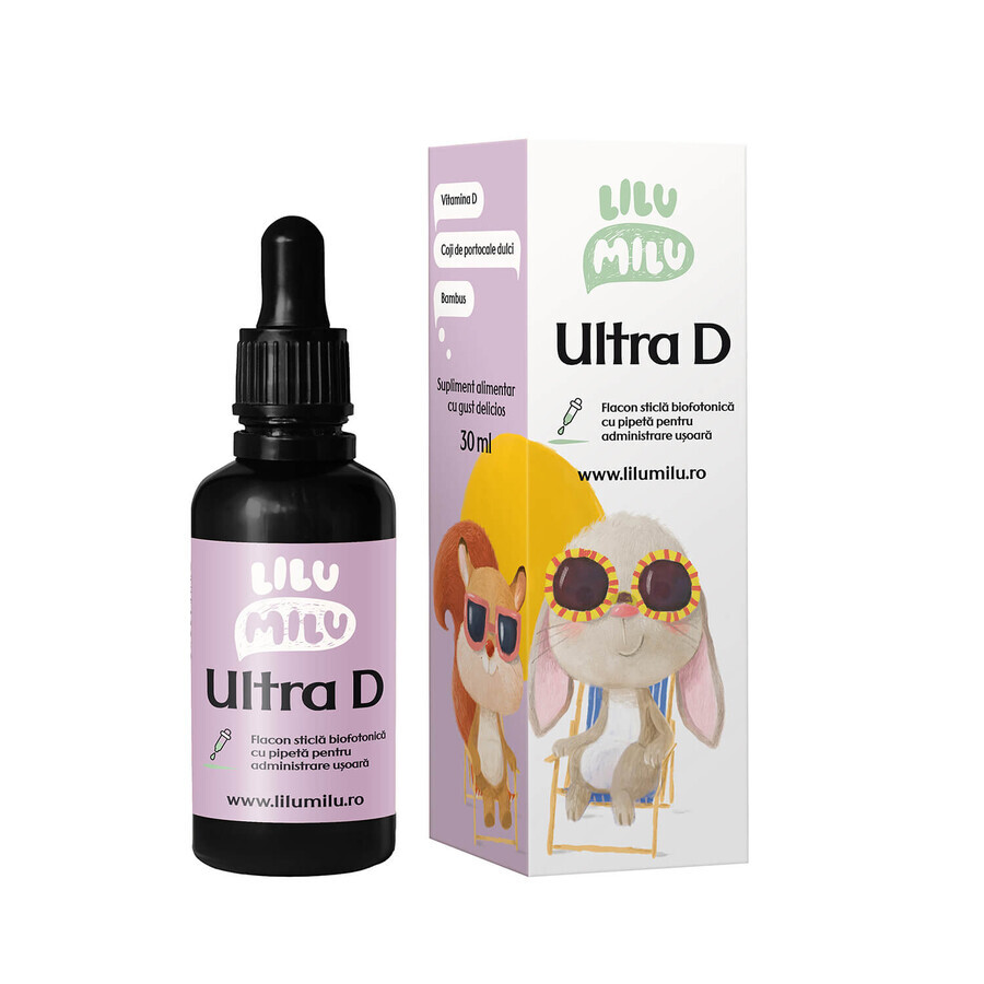 Vitamin D Ultra D Tropfen, 30 ml, Lili Milu