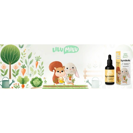 Tropfen für glückliche Mägen Symbiotic, 30 ml, Lilu Milu