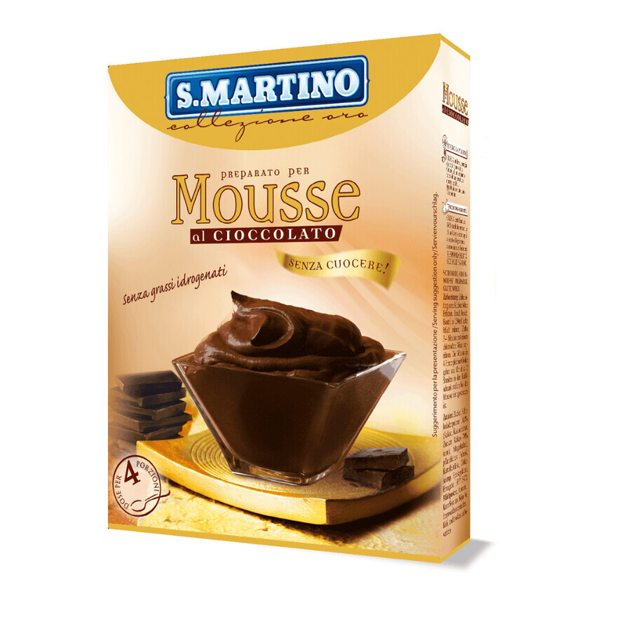 Bereiding voor Glutenvrije chocolademousse, niet bakken, 115 g, S.Martino