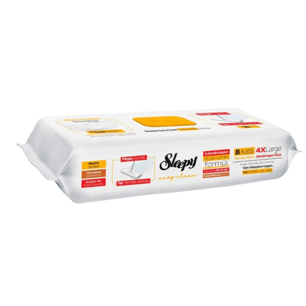 Herbal Soap Easy Clean feuchte Bodenreinigungstücher, 50 Stück, Sleepy