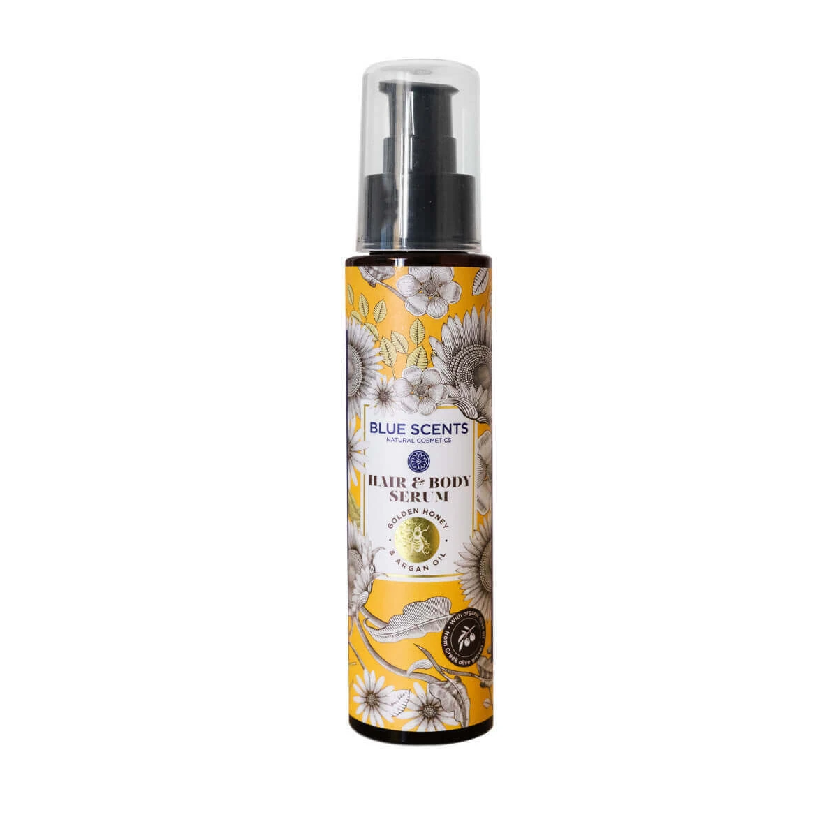 Goldener Honig & Arganöl Haar- & Körperserum, 100 ml, Blaue Düfte