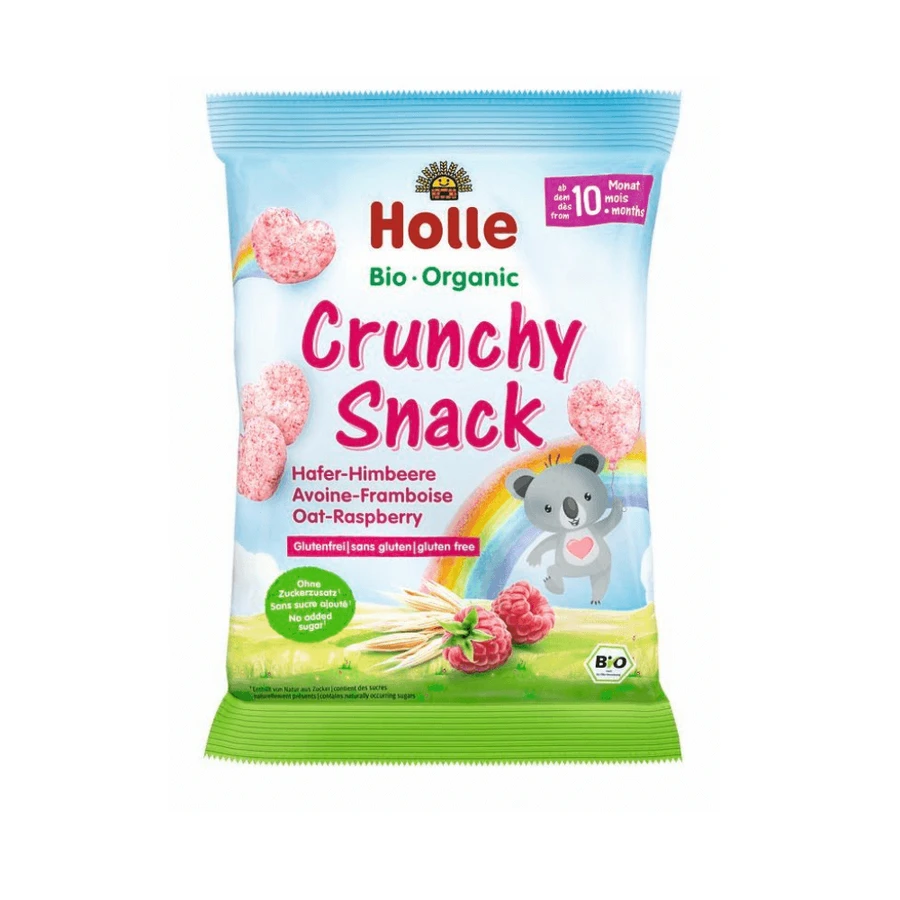 Organiczne przekąski owsiane z malinami, +10 miesięcy, 30 g, Holle: ceny i cechy