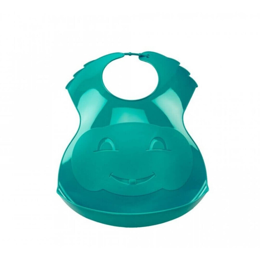 Baveta din plastic soft emeraude, Thermobaby