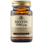 Biotin 1000 mcg, 50 capsules, Solgar