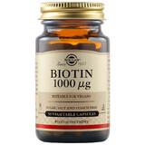 Biotin 1000 mcg, 50 capsules, Solgar