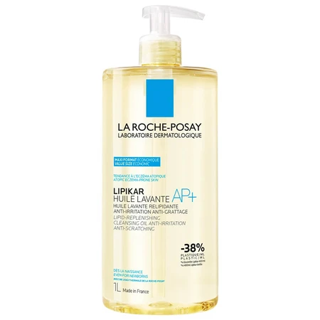 Feuchthalte-Duschöl AP+ Lipikar, 1 Liter, La Roche-Posay