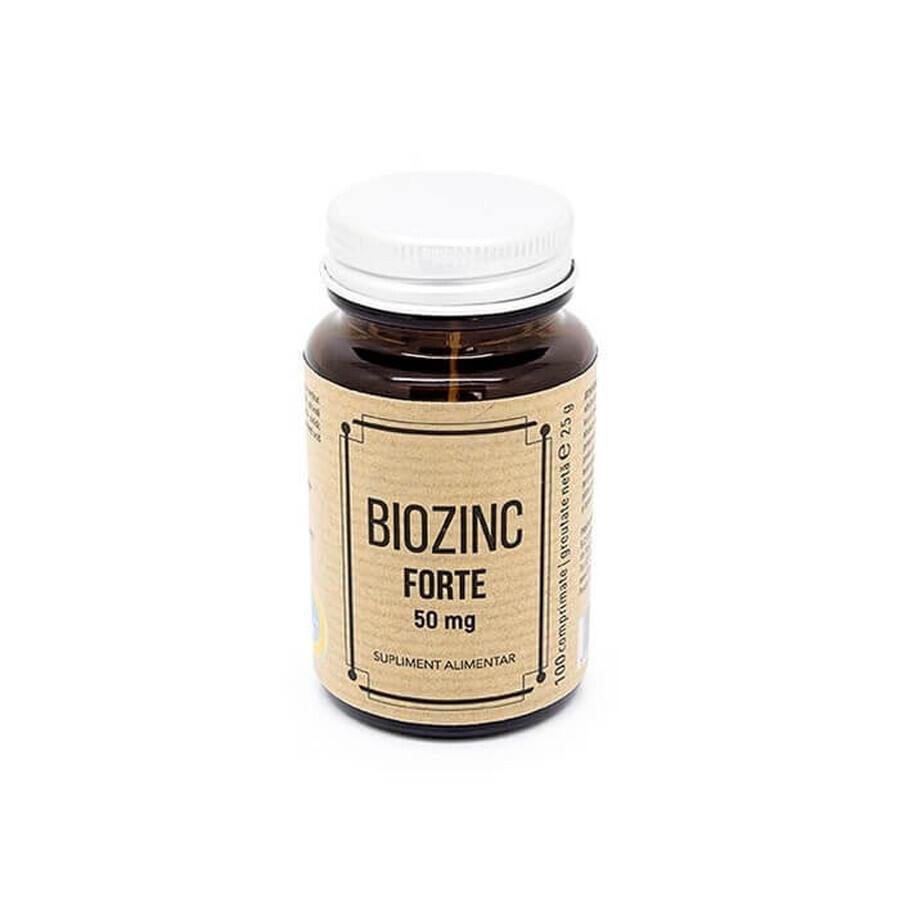 Biozinc Forte 50 mg, 100 comprimate, Remedia