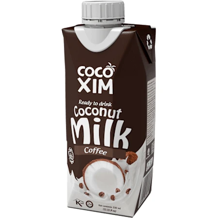COCOXIM Leche de coco con café, 330 ml