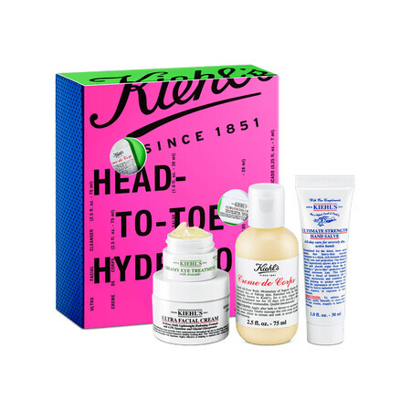 Hydratationsset von Kopf bis Fuß, 140 ml, Kiehl's