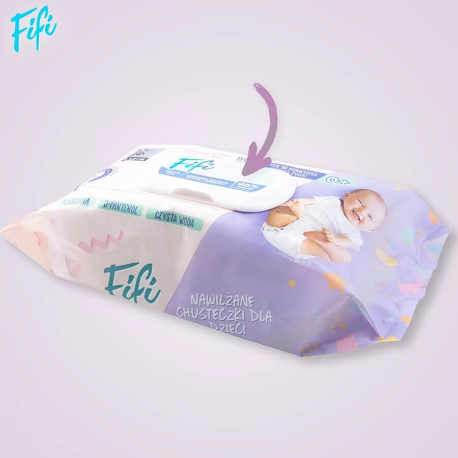 Set Opharm Fifi, wet wipes for children, 10 x 80 pieces