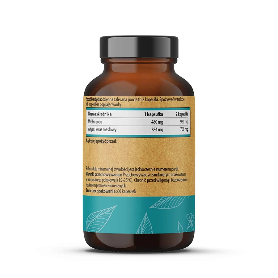 Simple Day Sodium Butyrate Forte, 60 capsule