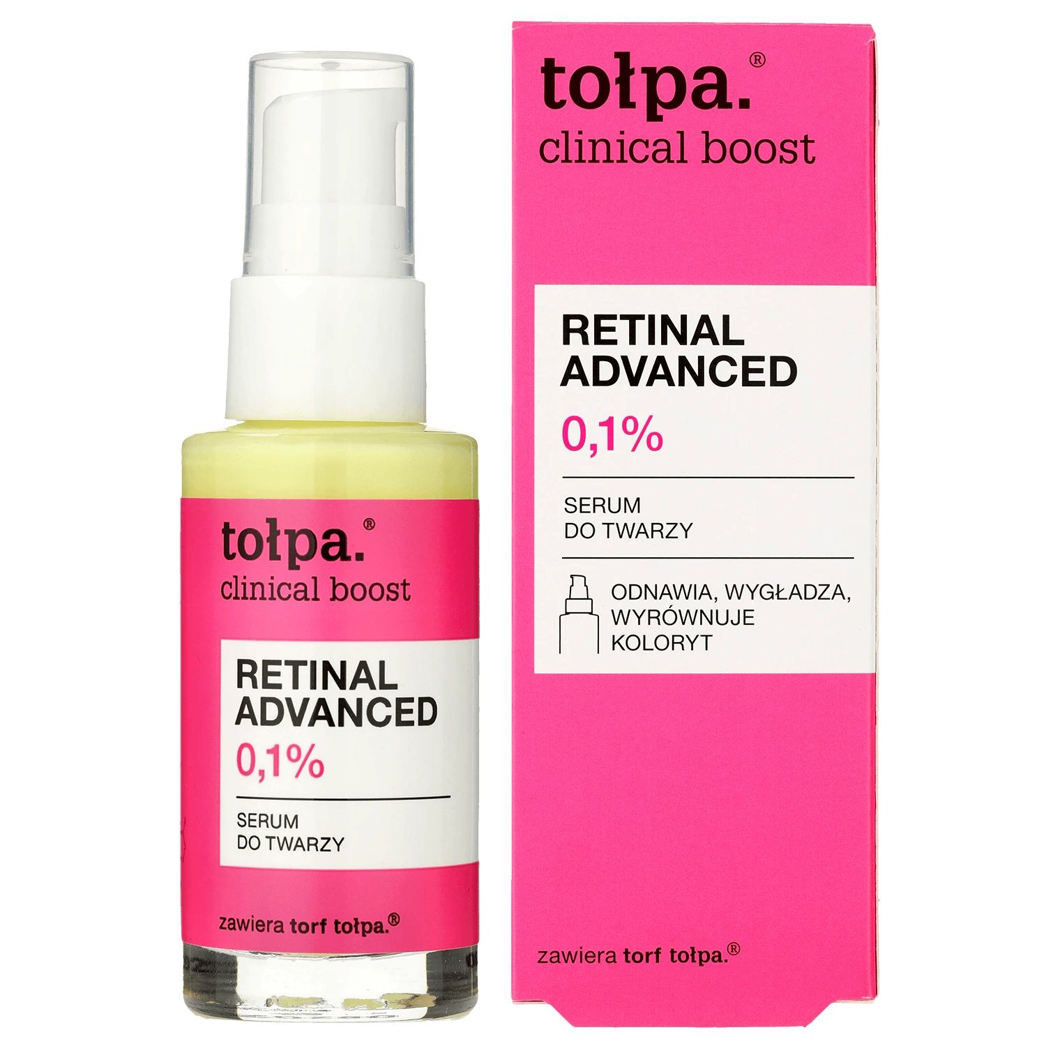 Tolpa Clinical Boost Retinal Advanced 0,1%, Gesichtsserum, 30 ml