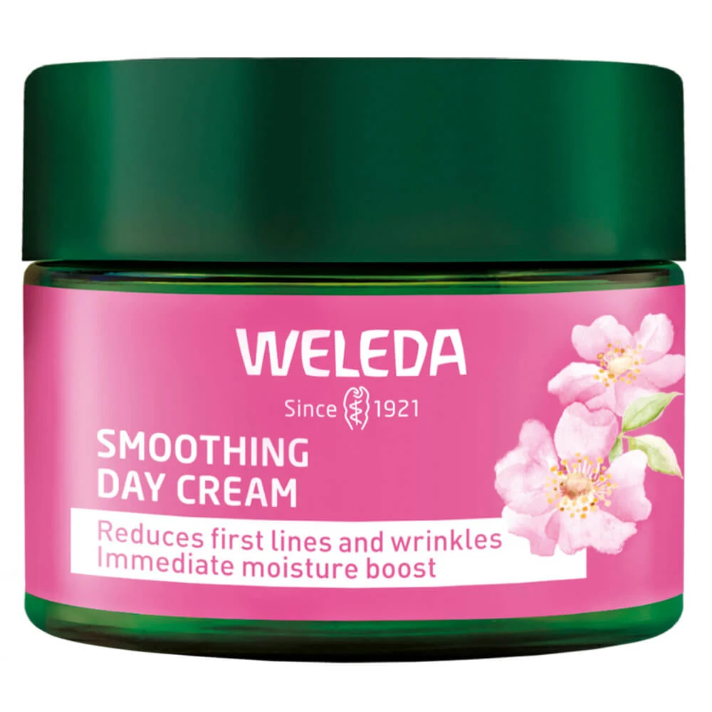 Weleda Glättende Tagescreme mit Wildrose und weißem Tee, 40 ml