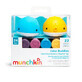 Munchkin Colour Buddies Set, feuchtigkeitsspendende Badekugeln, 20 St&#252;ck + Spenderspielzeug, 2 St&#252;ck