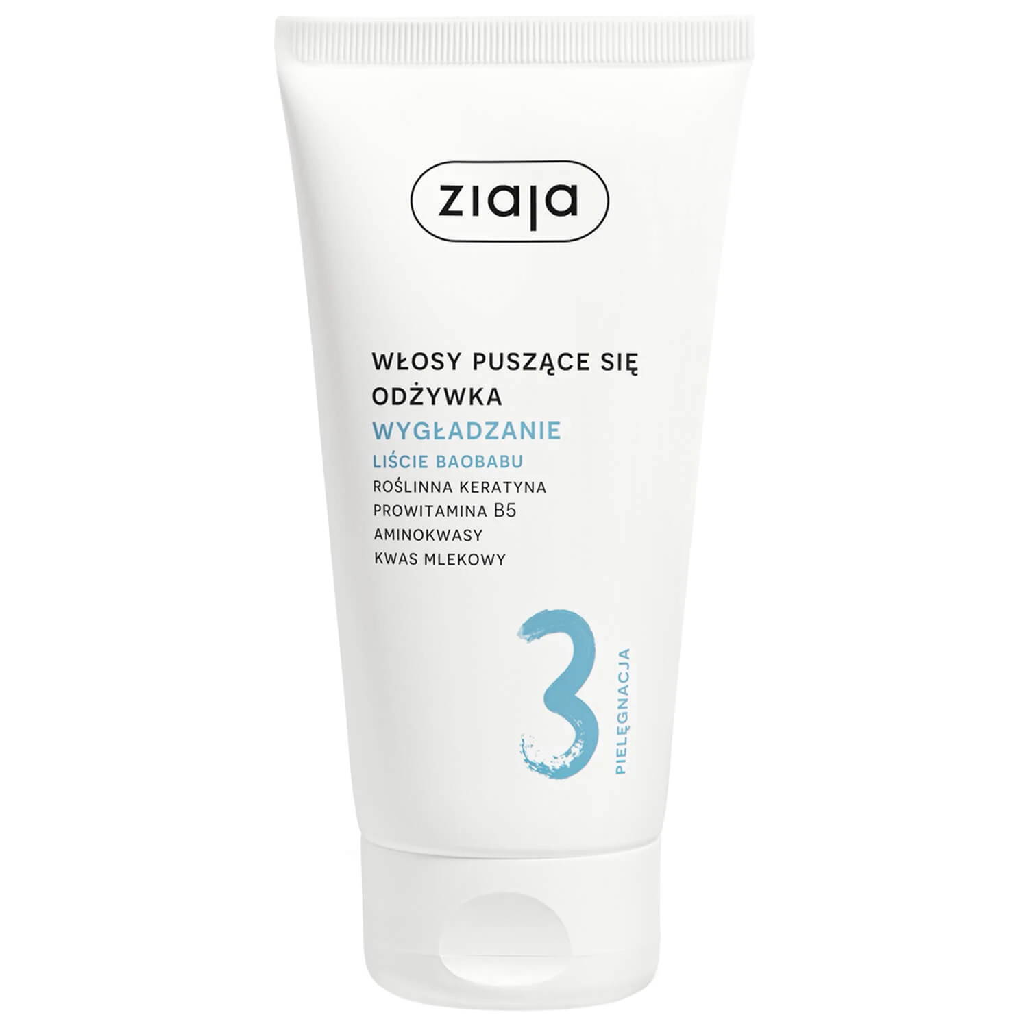 Ziaja Plant Care Smoothing Baobab Leaves, Spülung, lockiges Haar, 160 ml