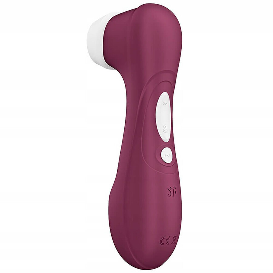 Satisfyer Pro 2 Generation 3 Connect App, App-gesteuerter, berührungslos vibrierender Klitoris-Massager, rot