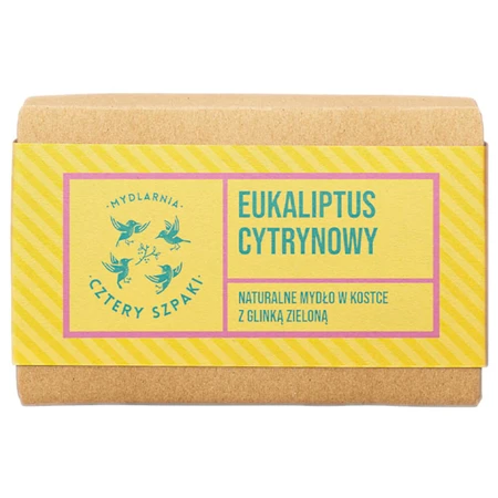 Mydlarnia Cztery Szpaki Naturalne mydło w kostce Eukaliptus Cytrynowy, 110 g: ceny i cechy