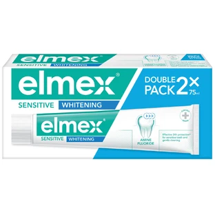 Elmex Sensitive Whitening Zahnpasta, 2 x 75 ml