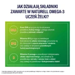 Naturell Omega-3 Pupil, role de jeleu, de la 3 ani, 27 bucăți