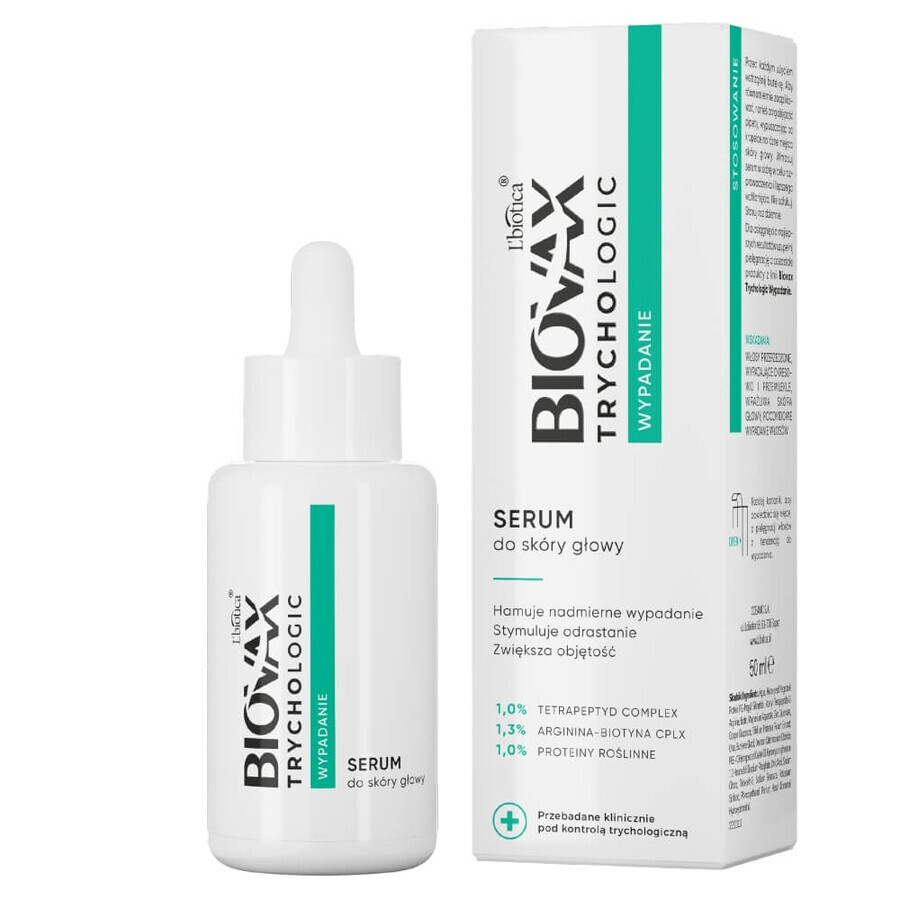 Biovax Trychologic Prolaps, Kopfhautserum, 50 ml + Haar- und Kopfhautshampoo, 50 ml gratis