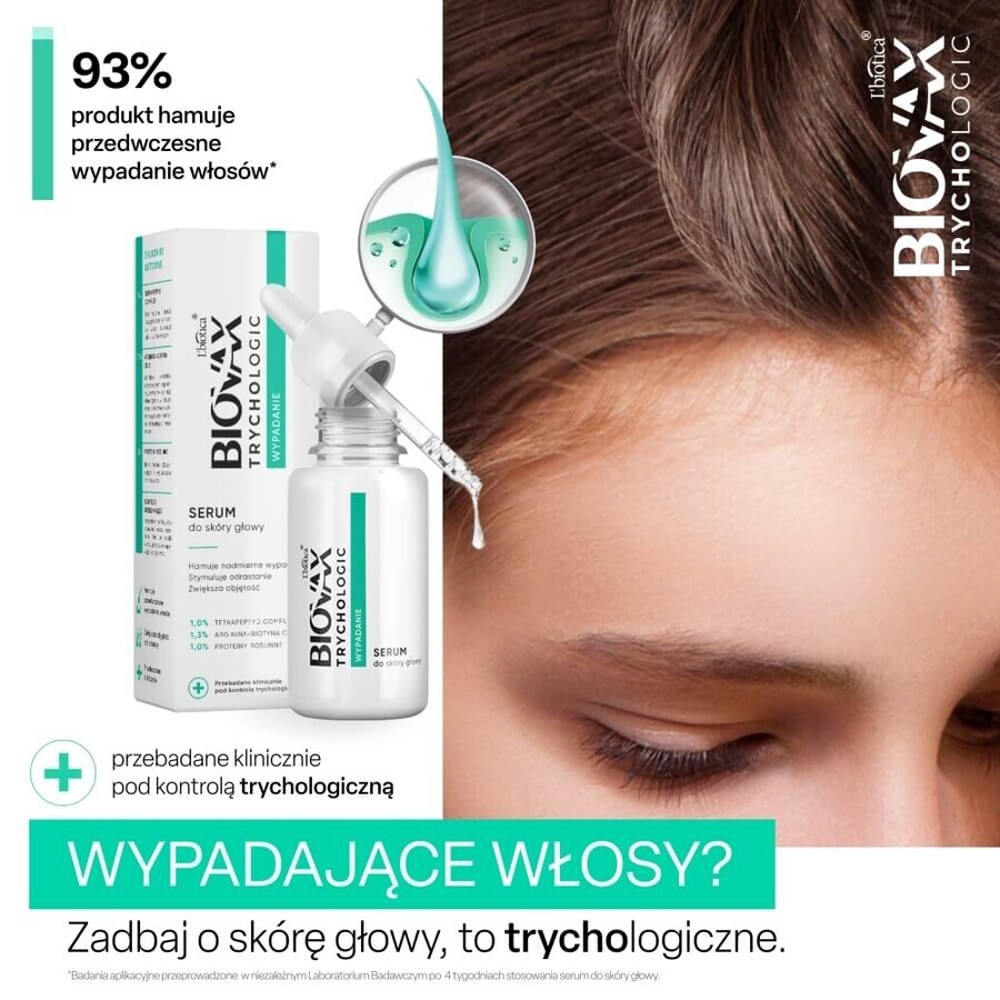 Biovax Trychologic Prolaps, Kopfhautserum, 50 ml + Haar- und Kopfhautshampoo, 50 ml gratis