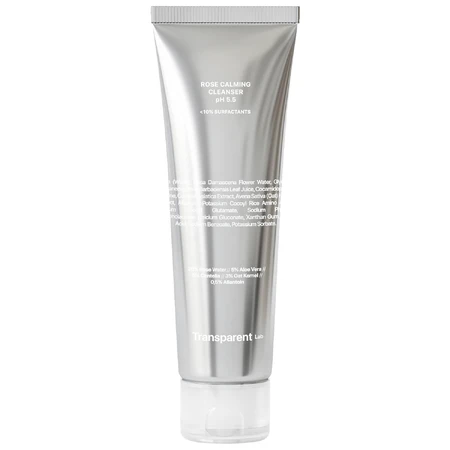 Transparent Lab Rose Calming Cleanser, gel delicat de spălare a feței cu trandafiri, 150 ml