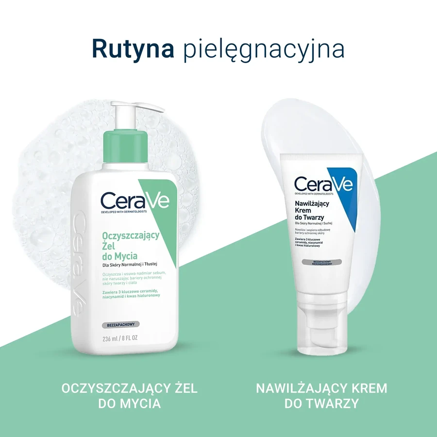 Gel de curățare cu ceramide CeraVe, ten normal și gras, 1000 ml, L'Oréal
