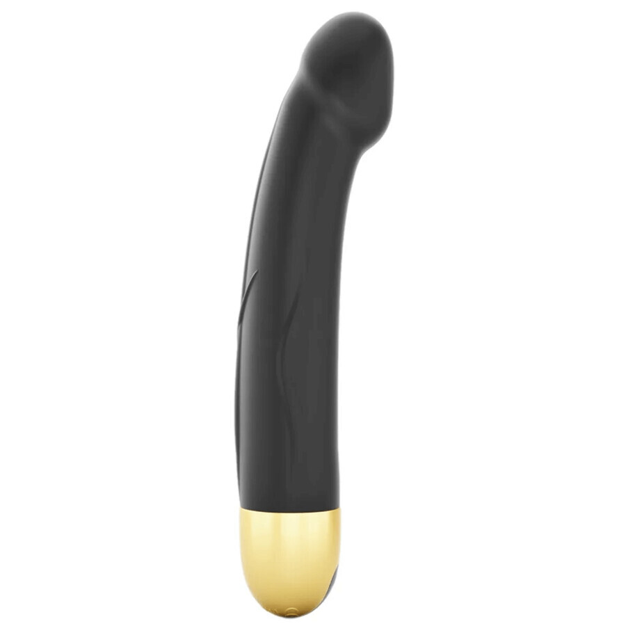 Dorcel Real Vibration M 2.0, vibrador realista, negro y dorado