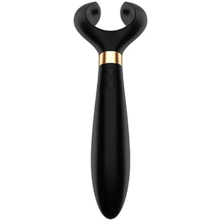 Satisfyer Endless Fun, vibrator multifuncțional, negru
