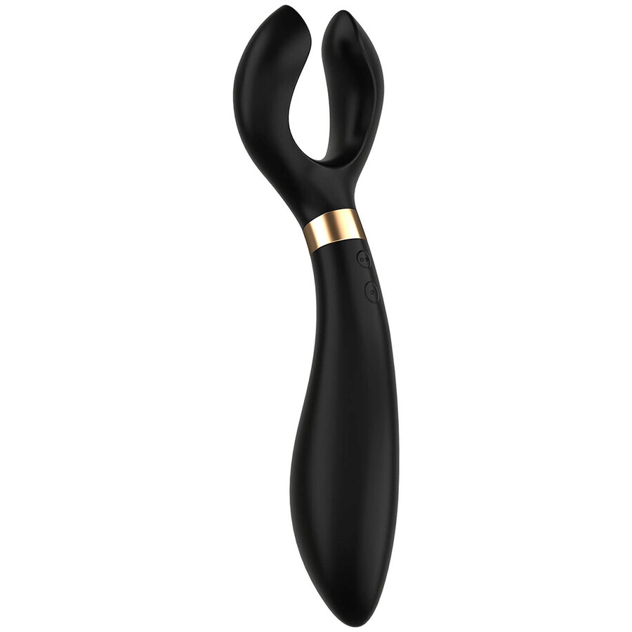 Satisfyer Endless Fun, vibrateur multifonctionnel, noir