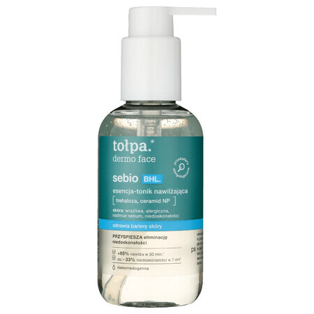 Tolpa Dermo Face Sebio BHL, esencia tónica hidratante, 150 ml