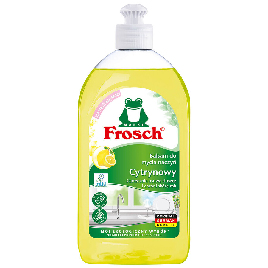 Lait vaisselle Frosch, citron, 500 ml