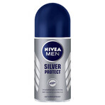 Nivea Men Silver Protect kit, espuma de afeitar 200 ml + bálsamo aftershave 100 ml + gel de ducha 250 ml + roll-on antitranspirante 50 ml