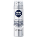 Nivea Men Silver Protect kit, espuma de afeitar 200 ml + bálsamo aftershave 100 ml + gel de ducha 250 ml + roll-on antitranspirante 50 ml