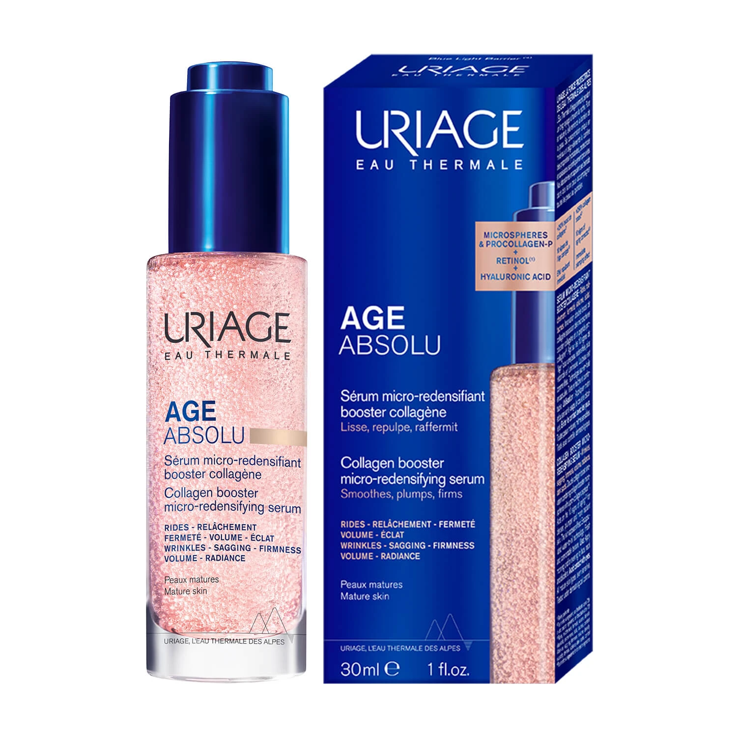 Uriage Age Age Absolu Collagen, Serum für die Mikroalterung der Haut, 30 ml