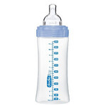 Bottle with sensory function and flat anti-colic teat Flow 3, Large, +6 months, 330 ml, Dodie