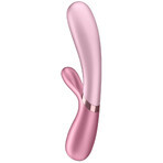 Satisfyer Hot Lover, heated bunny vibrator, app-controlled, pink