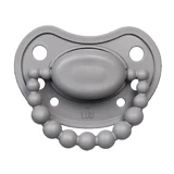 Luu Kids, Schnuller, Positionierung, Silikon, Lovely Gray, ab 6 Monate, 1 Stück