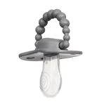 Luu Kids, chupete, posicionamiento, silicona, Lovely Gray, a partir de 6 meses, 1 pieza