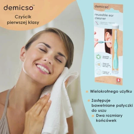 Demicso, curățător de urechi reutilizabil
