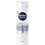 Kit Nivea Men Sensitve Recovery, espuma de afeitar, 200 ml + bálsamo para después del afeitado, 100 ml + gel de ducha, 250 ml + roll-on antitranspirante, 50 ml