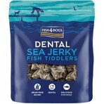 Fish4Dogs Dental Leckerbissen für Hunde Seefisch für Hunde - Fisch 115 g