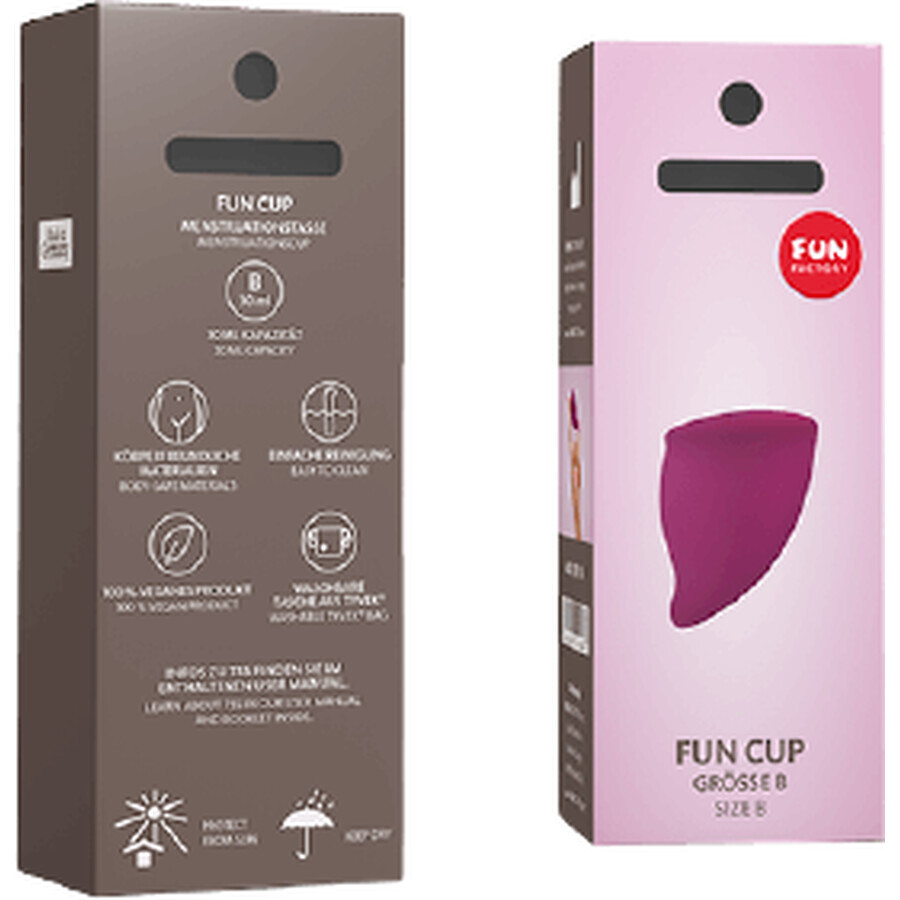 Fun Factory Fun Cup Menstruationstasse Größe B Lila