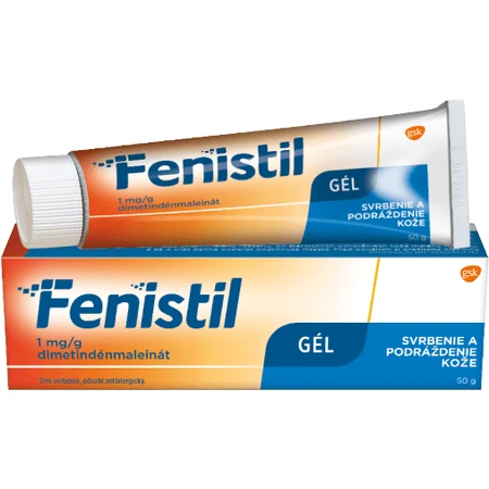 Fenistil gel, pentru înțepături de insecte și mâncărimi ale pielii 50 g