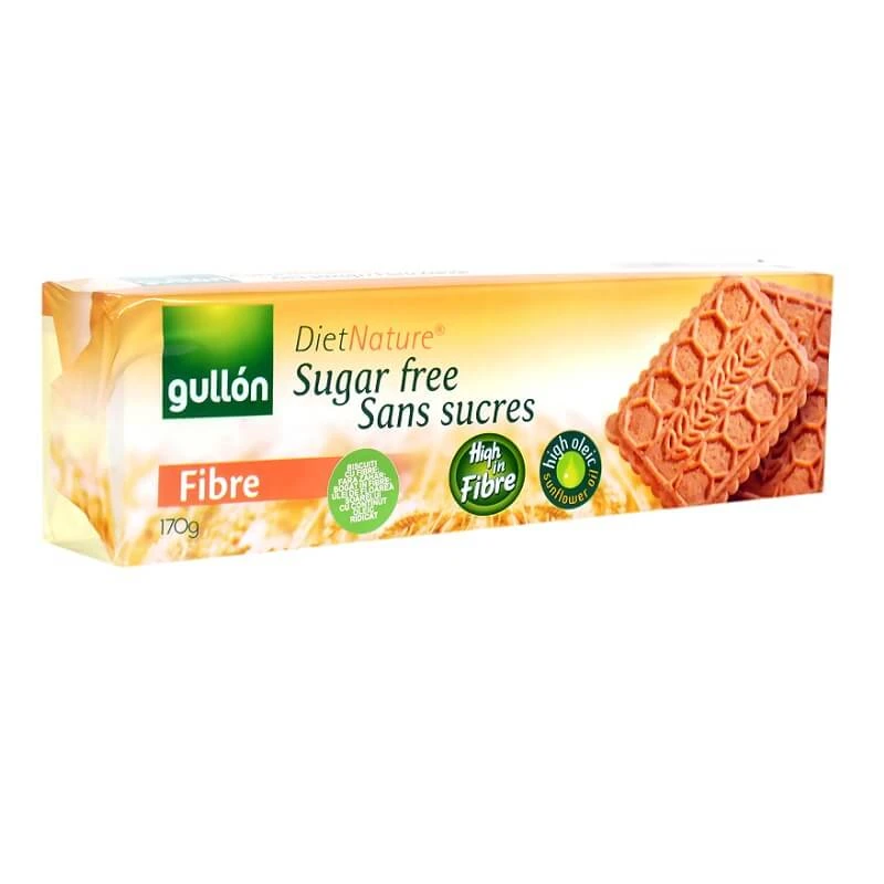 Zuckerfreie Vollkornkekse, 170 g, Gullon