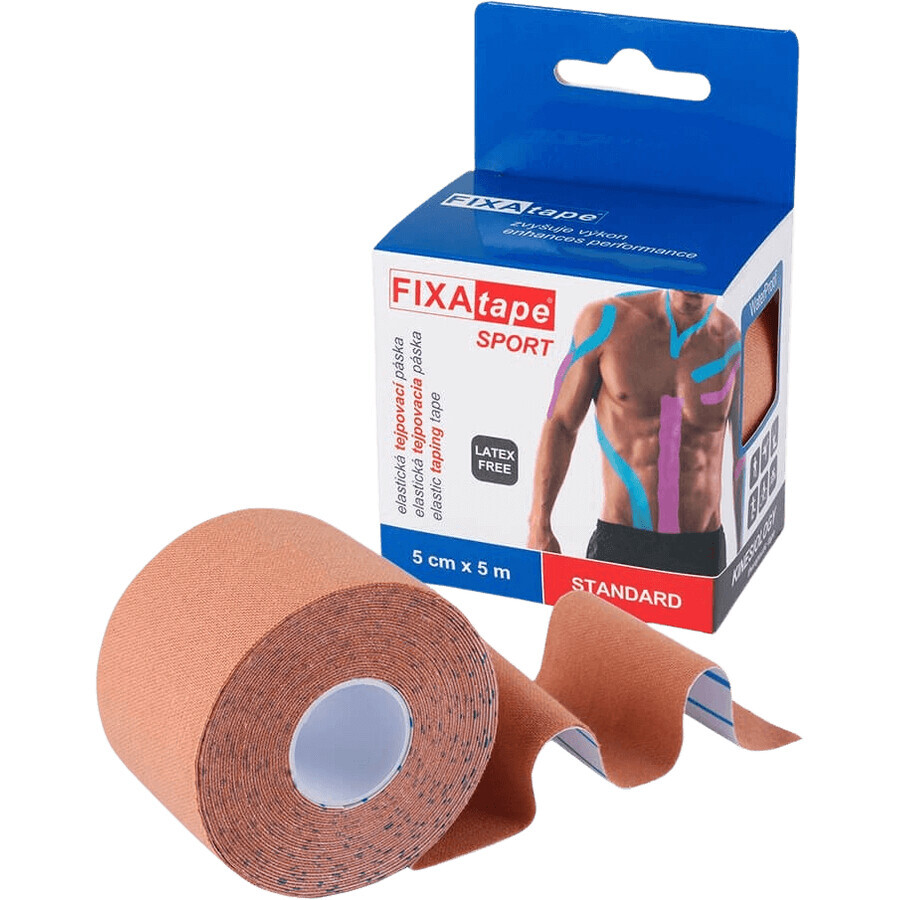 FixAtape Sport Kinesiologie Körper 5 cm x 5 m