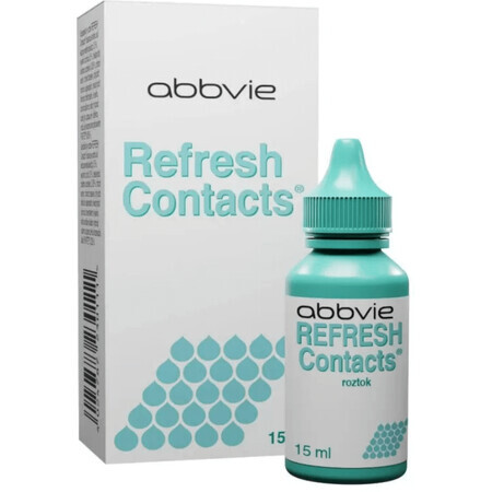 Abbvie Refresh Contacts Augentropfen 15 ml