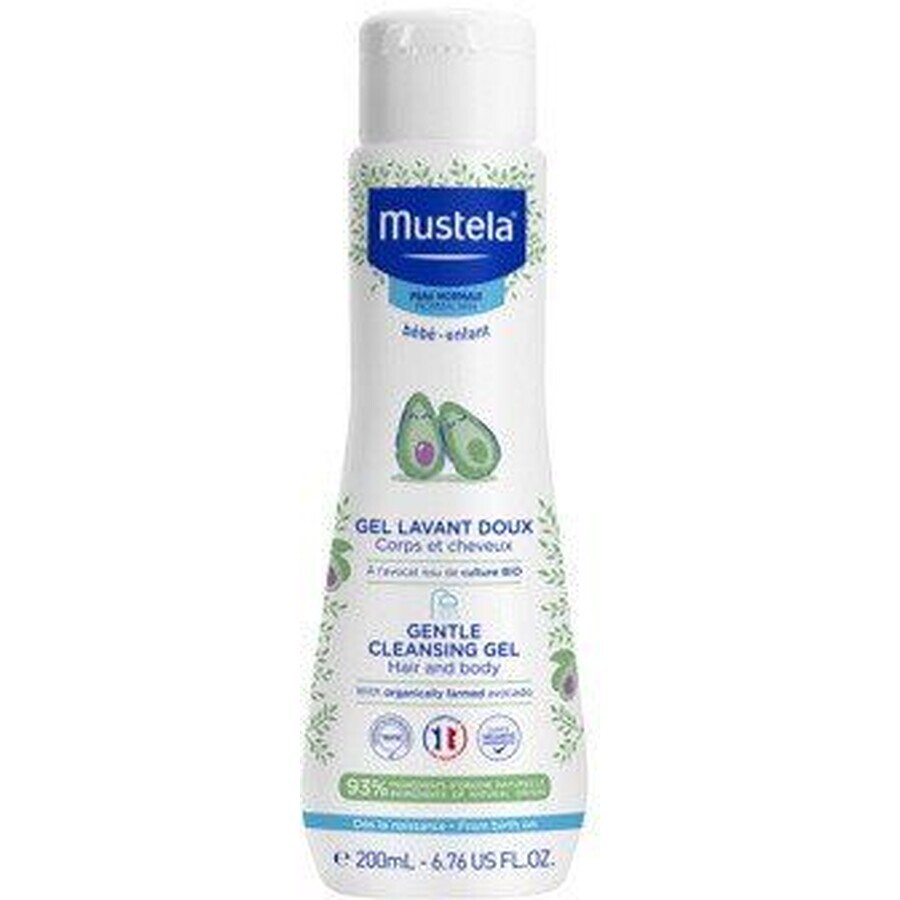 Mustela Gentle Body and Hair Cleansing Gel 200 ml