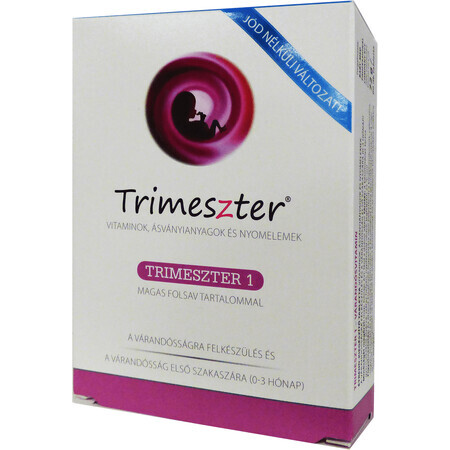 Jutavit Trimester 1, iodine-free tablets for pregnant women 60 tablets