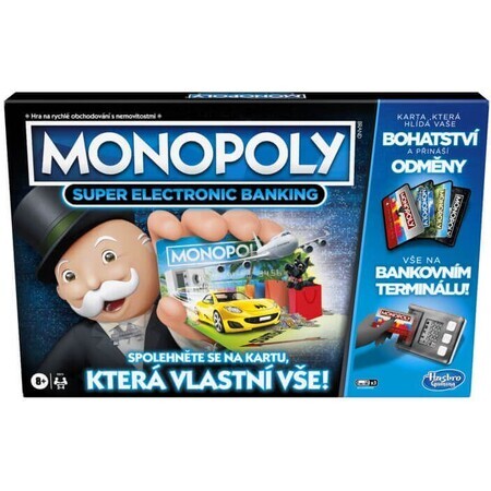 Hasbro Monopoly Super - Elektronische Bankgeschäfte